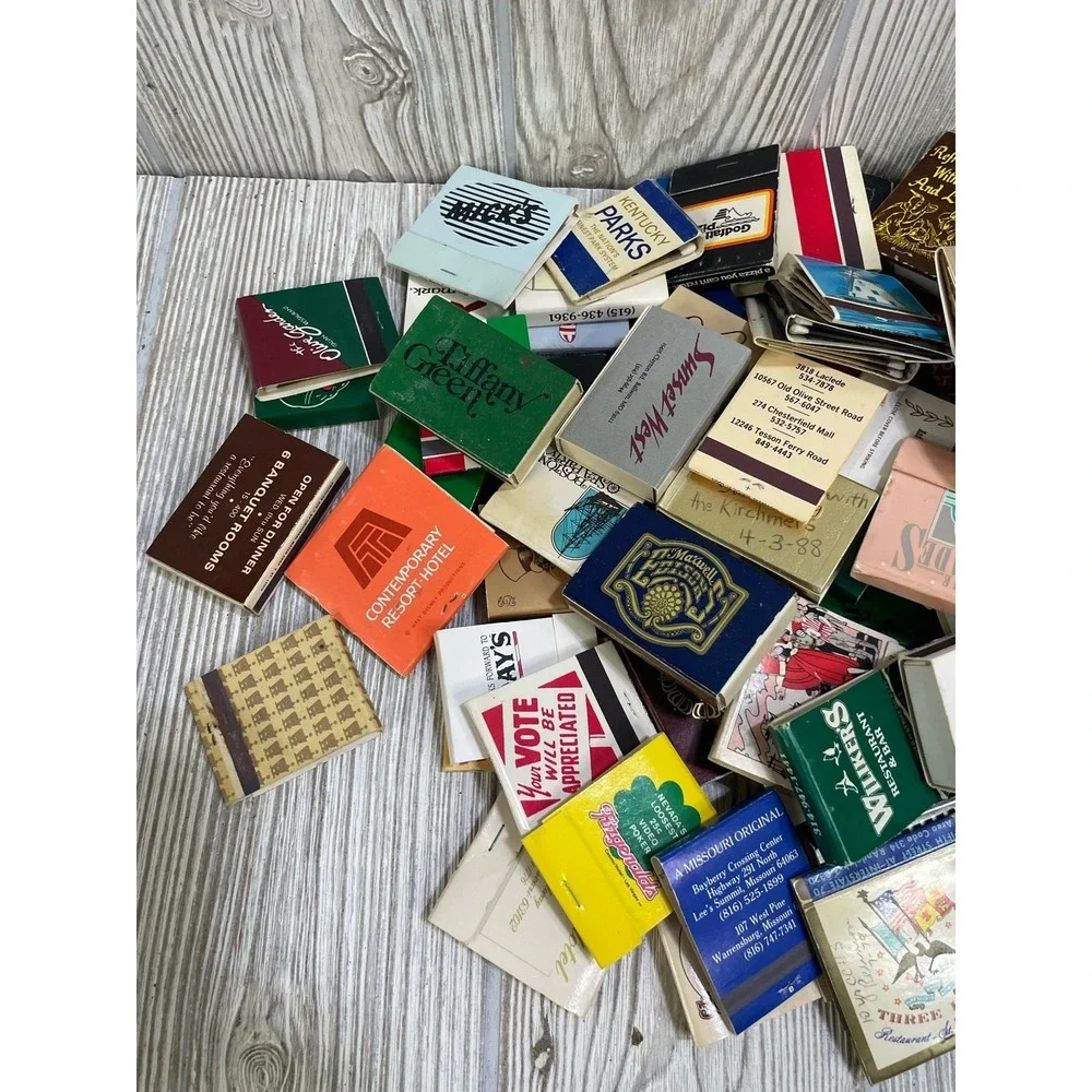 VTG MATCHES Lot COLLECTION 1lb Hotels Restaurants Bars Casino Matchbooks